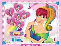 Rainbow Princess Make Up