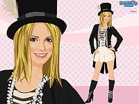 Britney Spears Dress Up Game