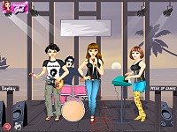 Three Person Music Band