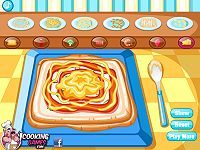 Hot and Yummy Squared Pizza