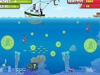 Treasure Hunter in the Sea