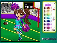 Pom Pom Cheerleader