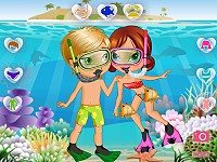 Underwater Kissing