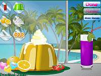 Tropical Jelly dessert