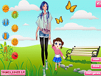 Beautiful Babysitter Dress Up