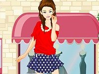 Beautiful Young Woman Shopping