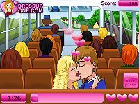 Yellow Bus Kiss