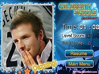 Beckham Celebrity Puzzle