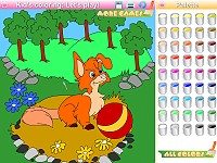 Kid's coloring: Let's play!