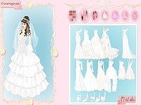 Pretty Bride Dress up game
