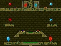 Fireboy and Watergirl 3 - In The Forest Temple Game