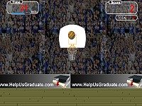 Basketball shoots challenge
