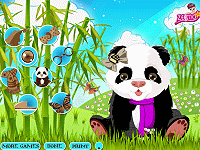 Cute Panda Dressup