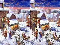 Strawberry Christmas 5 Differences