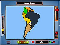Geography Game  S America