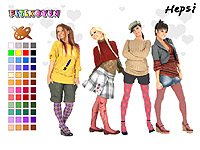 Girls Coloring
