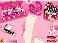 Bling Bling Toe Nails